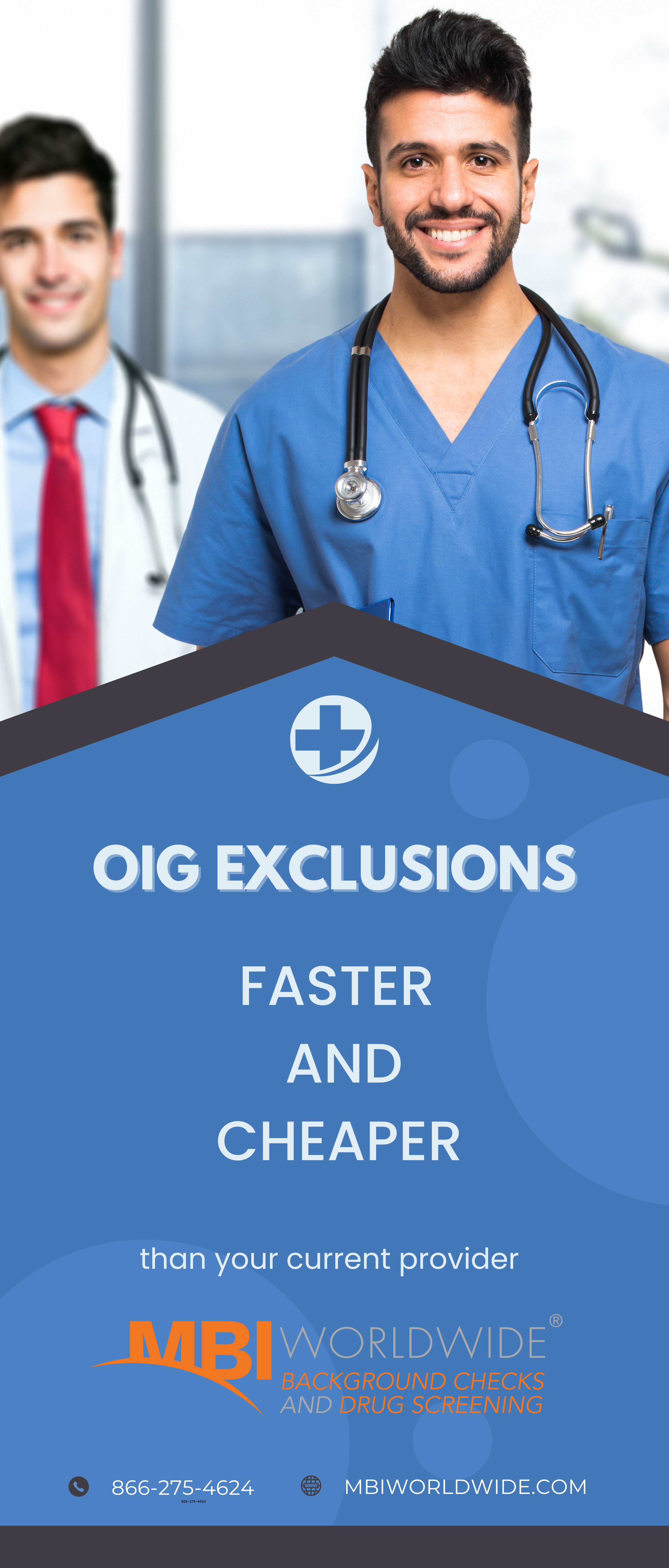 Looking for faster and more affordable OIG Exclusions? 📞 Call us today at 866-275-4624 to speak with a local agent or Contact us at https://lnkd.in/gbT92Suu  to learn more. #OIGExclusions #BackgroundChecks #AffordableService 💼
