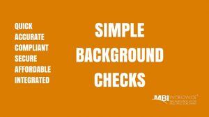 Employee Background Checks