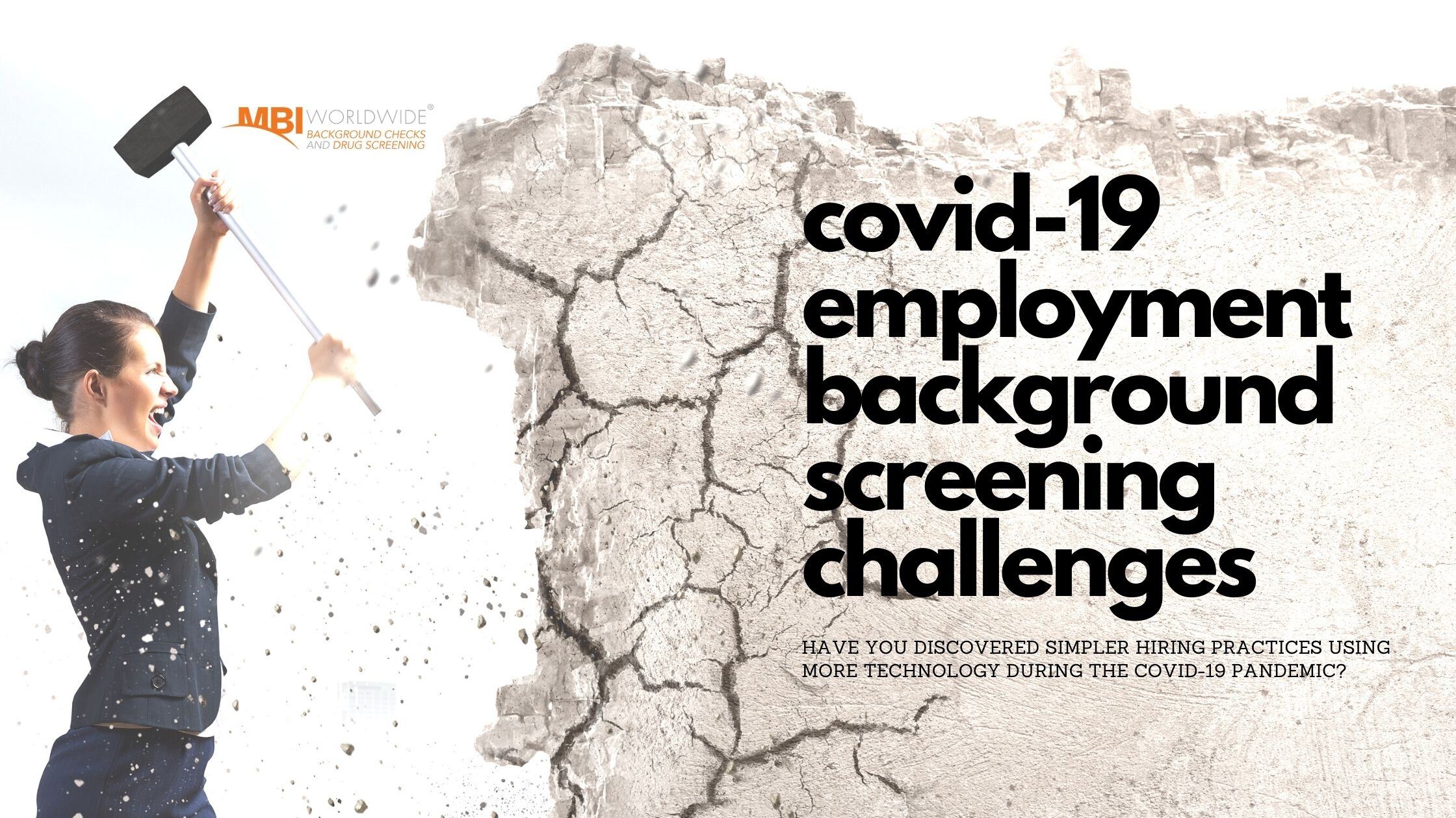 COVID-19 Employee Background Screening Challenges