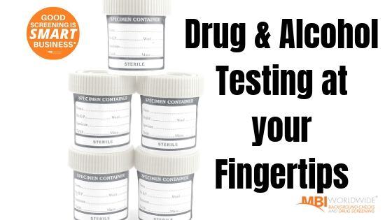 Employee Drug Screening at Your Fingertips