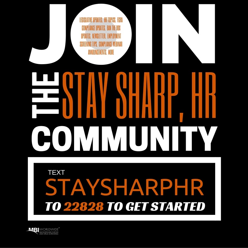 Sign up for MBI's Stay Sharp HR Community