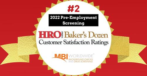 2022 HR Industry Recognition Ranked #2