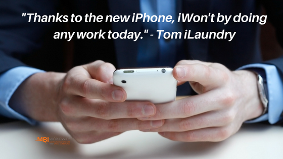 Tom Laundry is Daydreaming About That iPhone 7, Man!